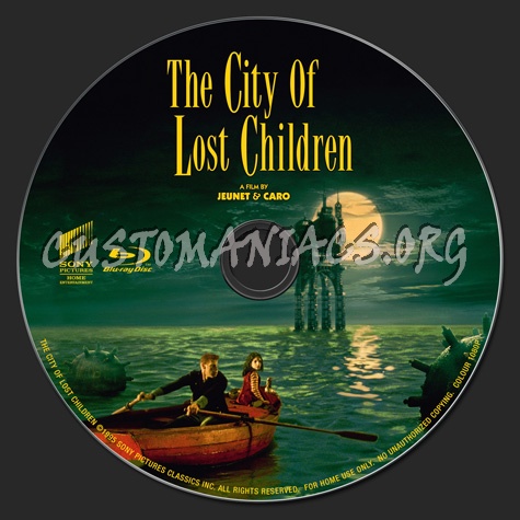 The City of Lost Children blu-ray label