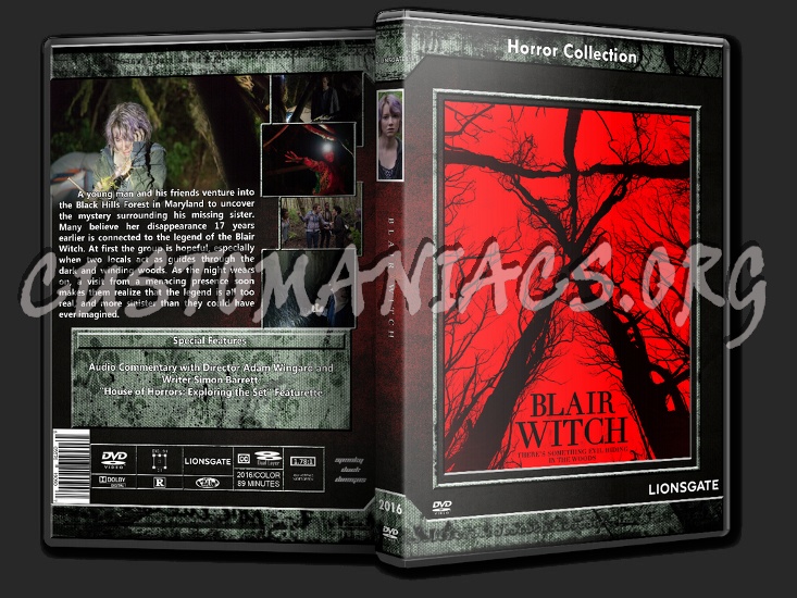 Blair Witch 2016 dvd cover