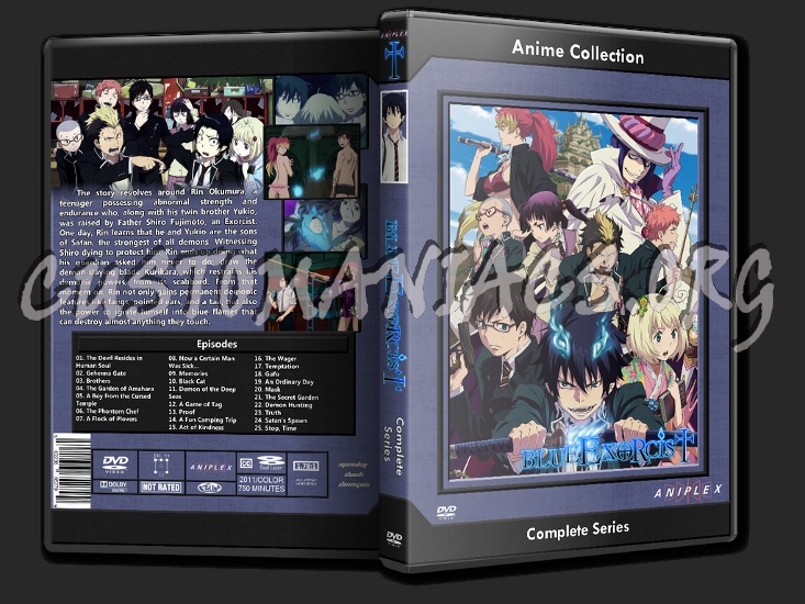 Blue Exorcist dvd cover