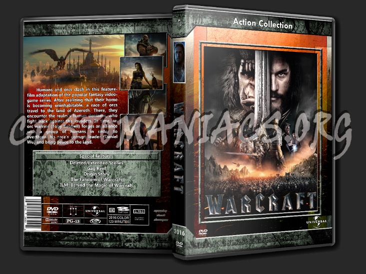 warcraft dvd cover