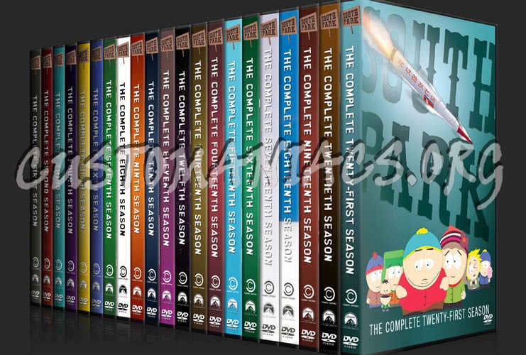 South Park - Seasons 1-21 dvd cover