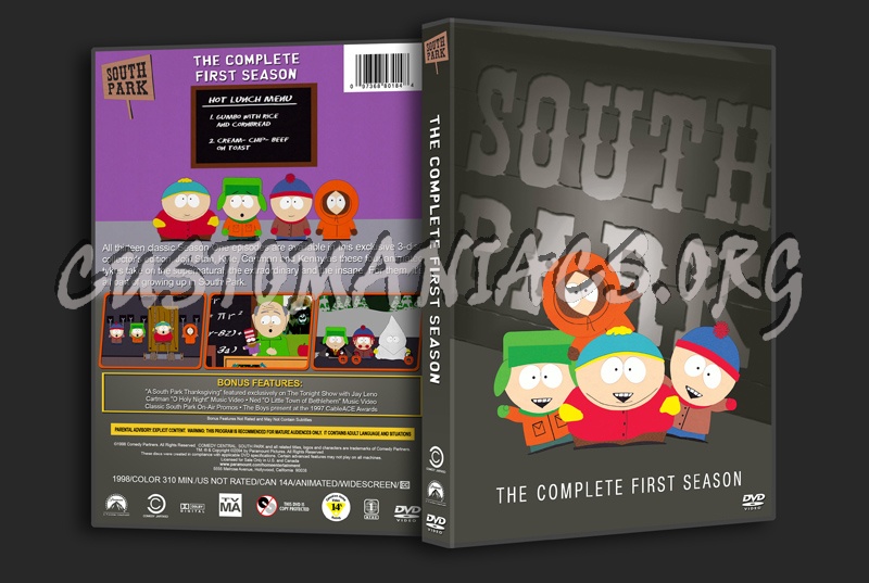 South Park - Seasons 1-21 dvd cover