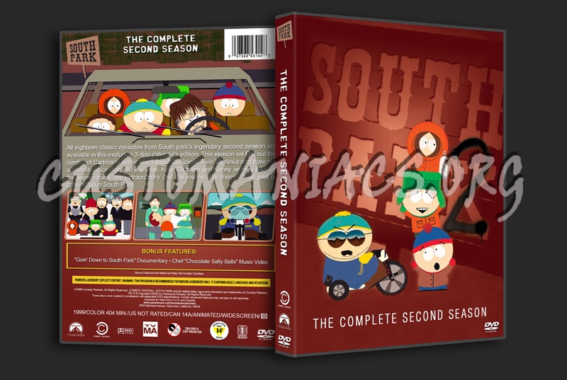 South Park - Season 2 dvd cover