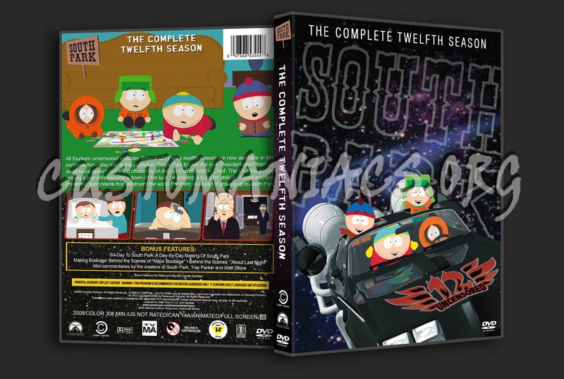 South Park - Season 12 dvd cover