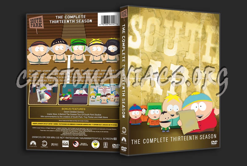 South Park - Season 13 dvd cover