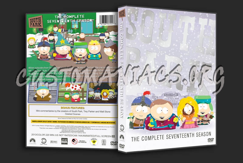 South Park - Season 17 dvd cover