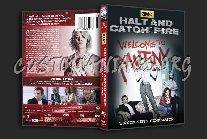 Halt and Catch Fire Season 2 dvd cover