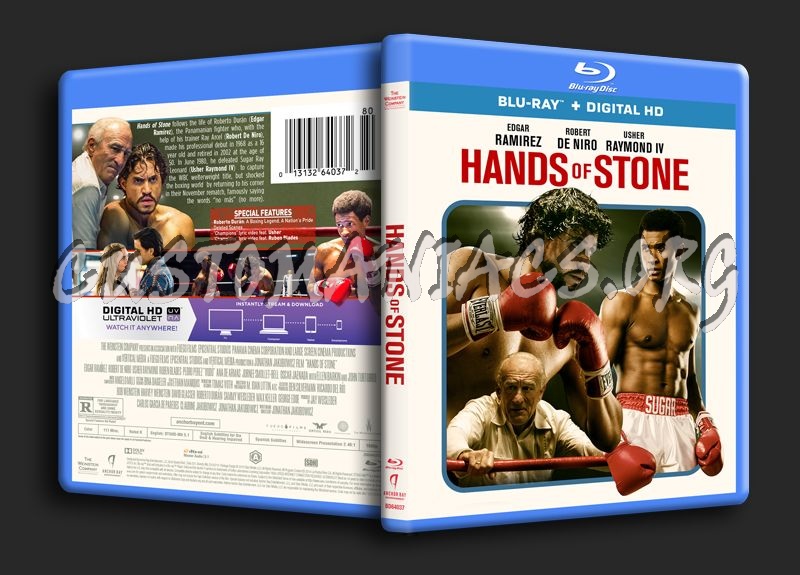 Hands of Stone blu-ray cover