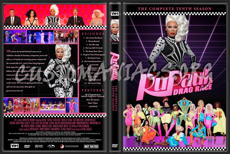 RuPaul's Drag Race - The Complete Tenth Season dvd cover