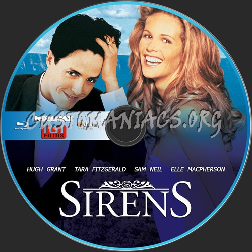Sirens 1994 blu-ray label