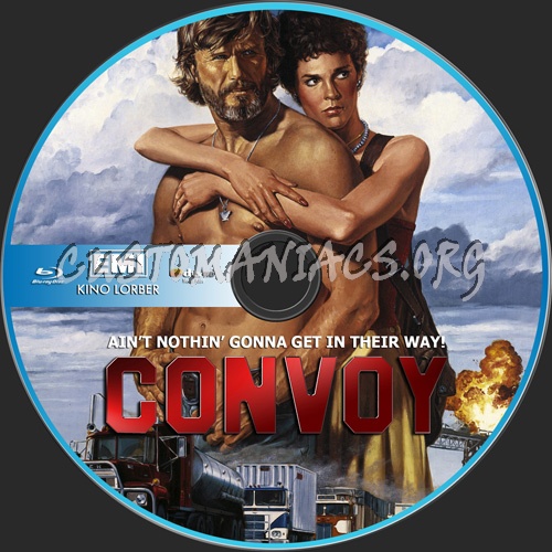 Convoy !978 blu-ray label