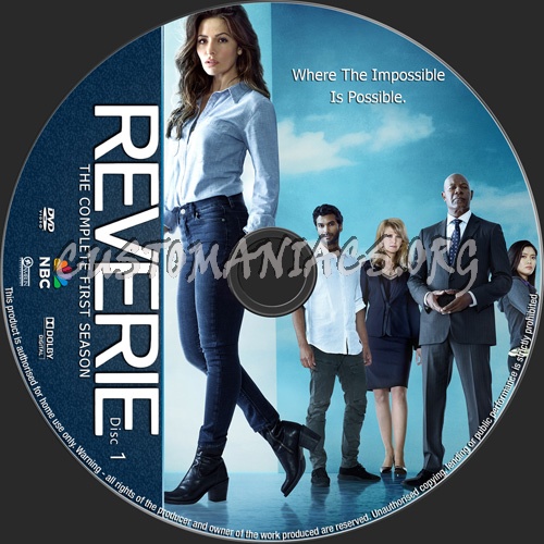 Reverie Season 1 dvd label