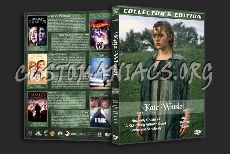 Kate Winslet Filmography - Set 1 (1994-1997) dvd cover