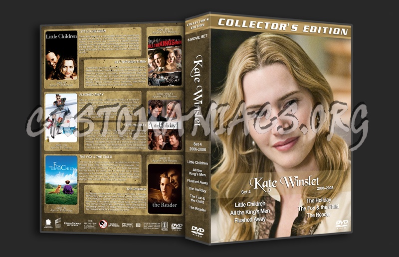 Kate Winslet Filmography - Set 4 (2006-2008) dvd cover