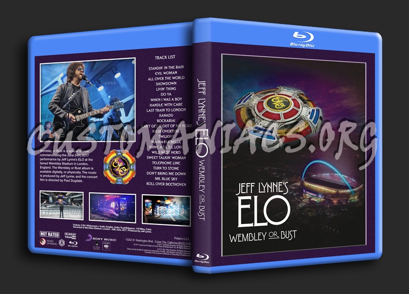 Jeff Lynne's ELO: Wembley Or Bust dvd cover