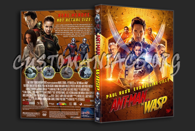 Ant-Man And The Wasp (2018) dvd cover