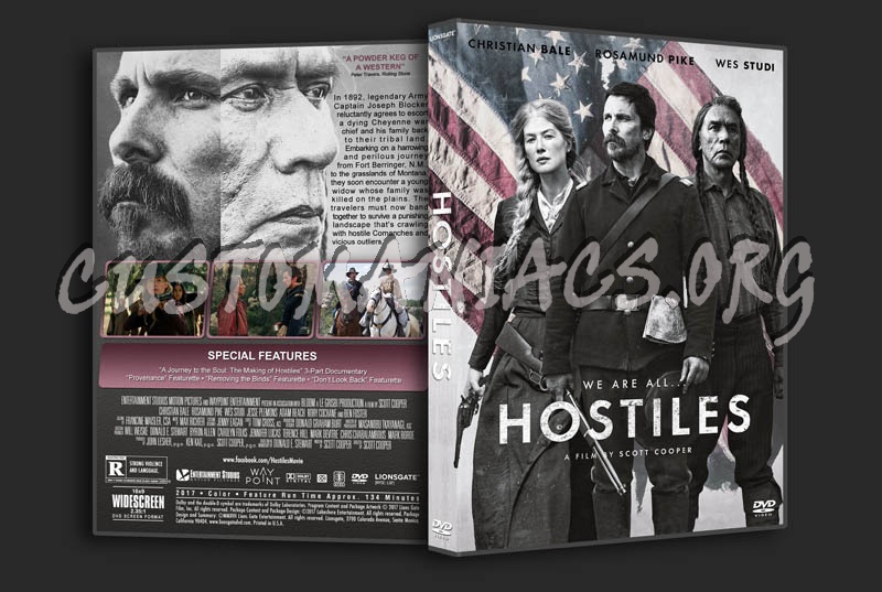 Hostiles dvd cover