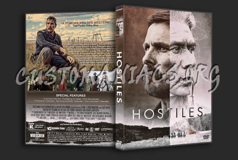 Hostiles dvd cover
