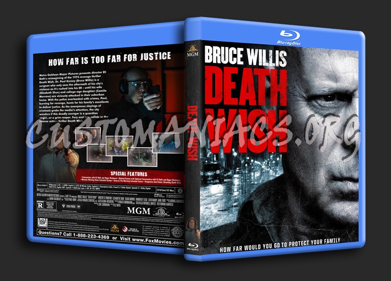 Death Wish (2018) dvd cover