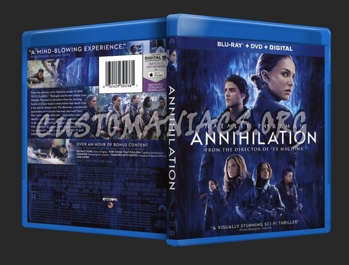 Annihilation blu-ray cover