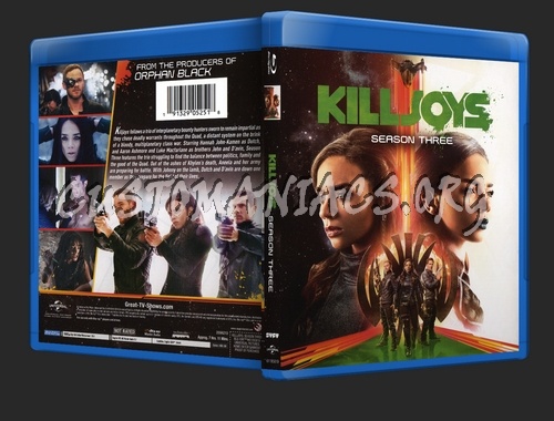 Killjoys S03 blu-ray cover