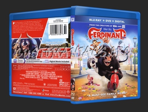 Ferdinand blu-ray cover