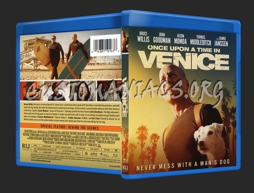 Once Upon a Time in Venice blu-ray cover