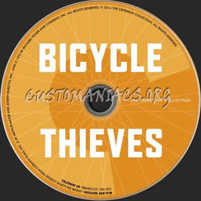 374 - Bicycle Thieves dvd label