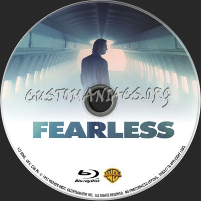 Fearless (1993) blu-ray label