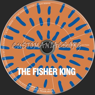 764 - The Fisher King dvd label