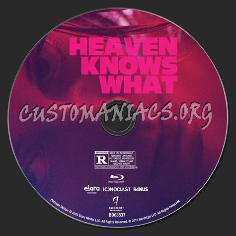 Heaven Knows What blu-ray label