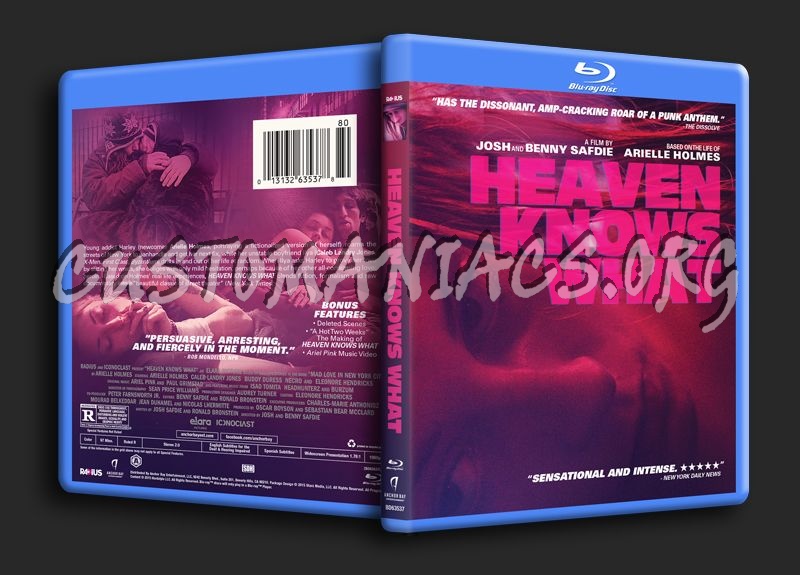 Heaven Knows What blu-ray cover