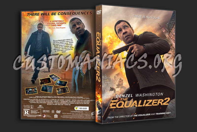 The Equalizer 2 dvd cover