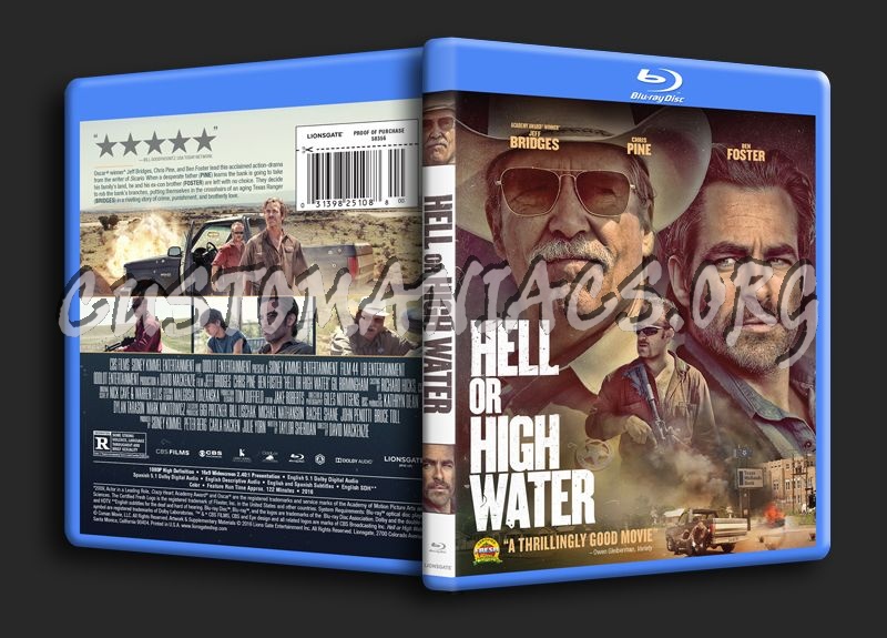 Hell or High Water blu-ray cover