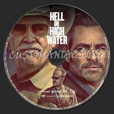 Hell or High Water dvd label