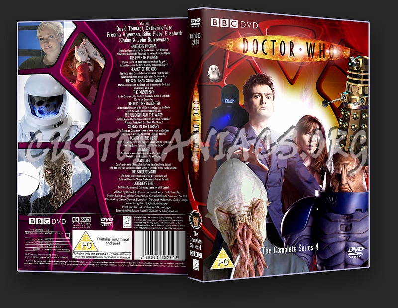 Doctor Who Series Four dvd cover