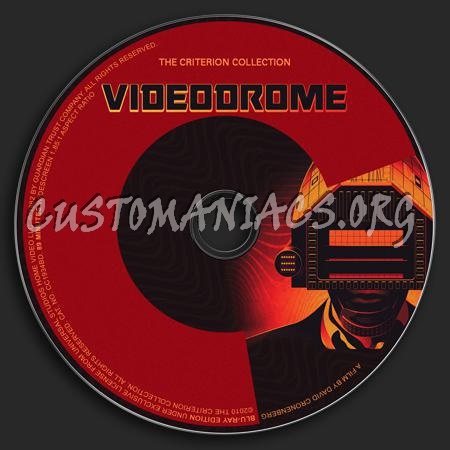 248 - Videodrome dvd label