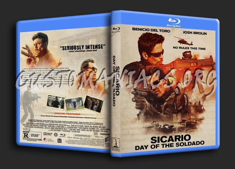 Sicario: Day Of The Soldado dvd cover