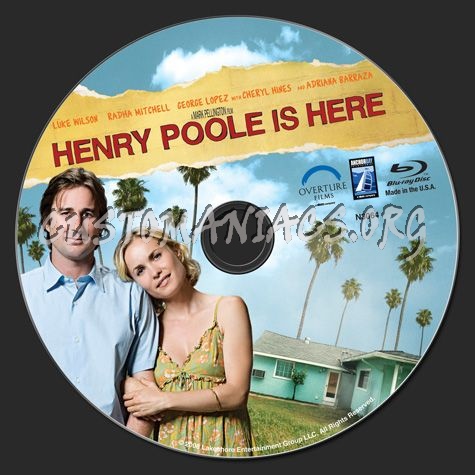 Henry Poole is Here blu-ray label