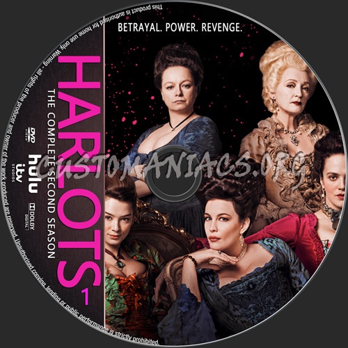 Harlots Season 2 dvd label