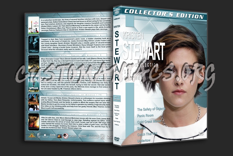 Kristen Stewart Film Collection - Set 1 (2001-2004) dvd cover