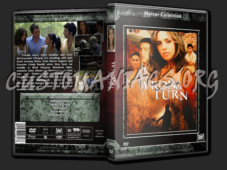 Wrong Turn dvd cover