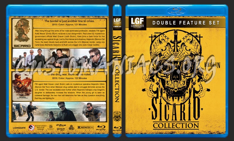Sicario Collection blu-ray cover