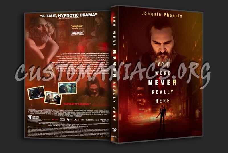 You Were Never Really Here dvd cover