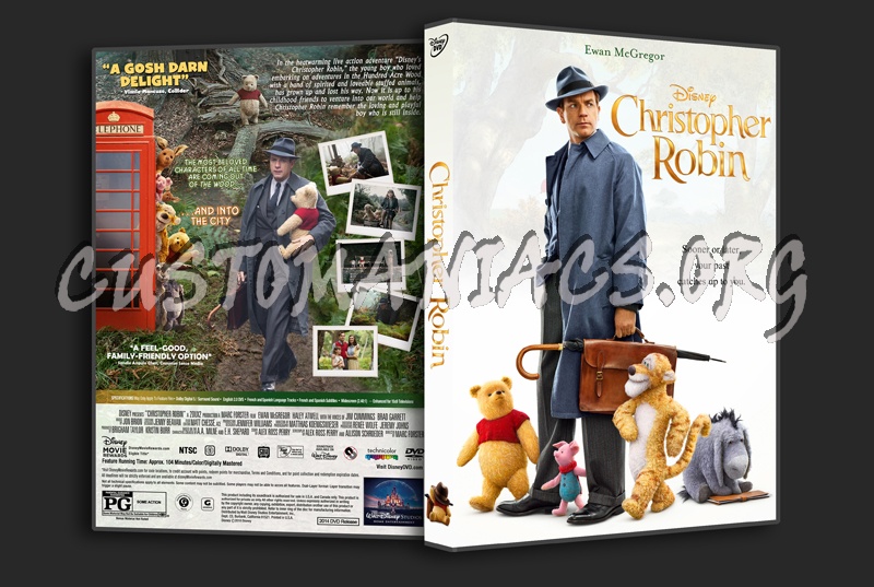 Christopher Robin dvd cover