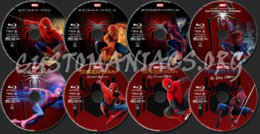 Marvel Collection blu-ray label