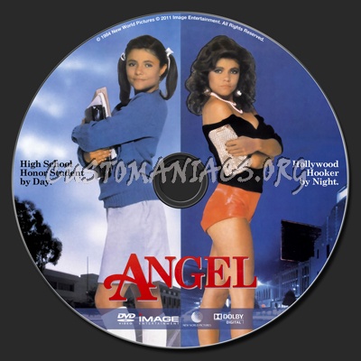 Angel (1984) dvd label