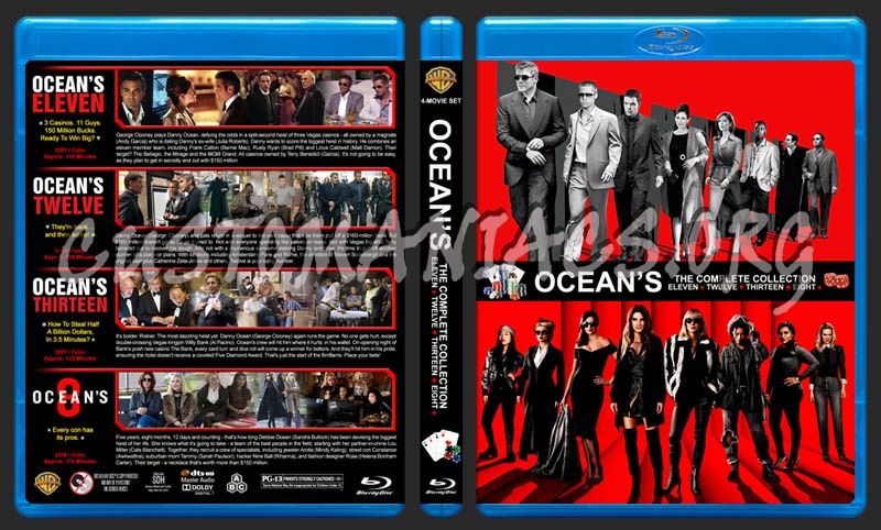 Oceans: The Complete Collection blu-ray cover