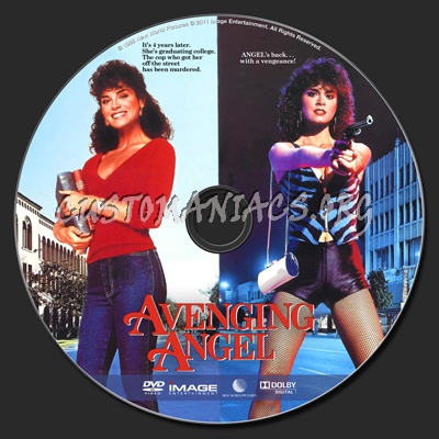 Avenging Angel (1985) dvd label
