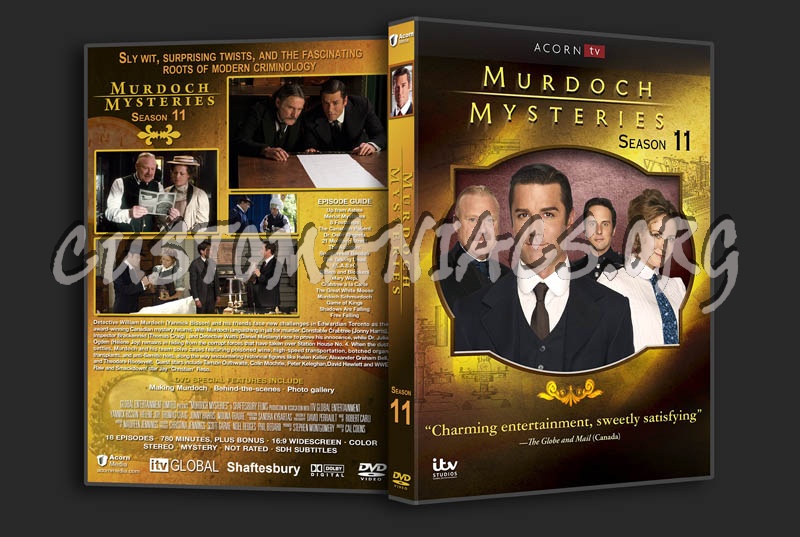 Murdoch Mysteries - Season 11 dvd cover